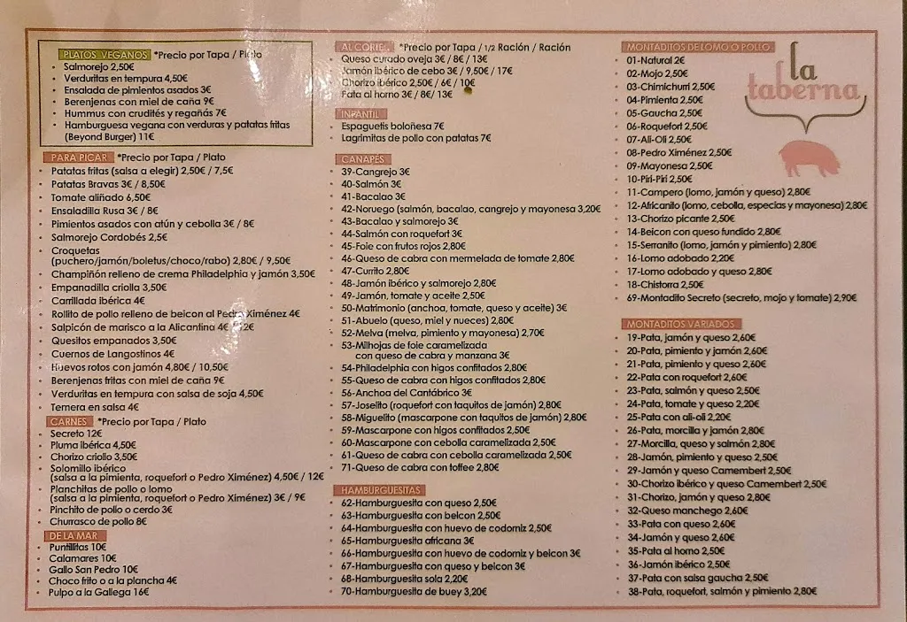 Menu_Mesón La Taberna_Línea de la Concepción La_image_2