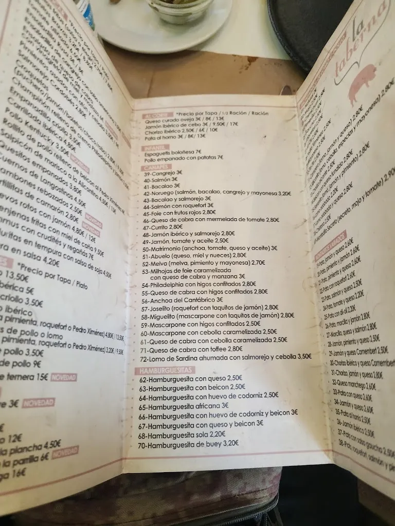 Menu_Mesón La Taberna_Línea de la Concepción La_image_4