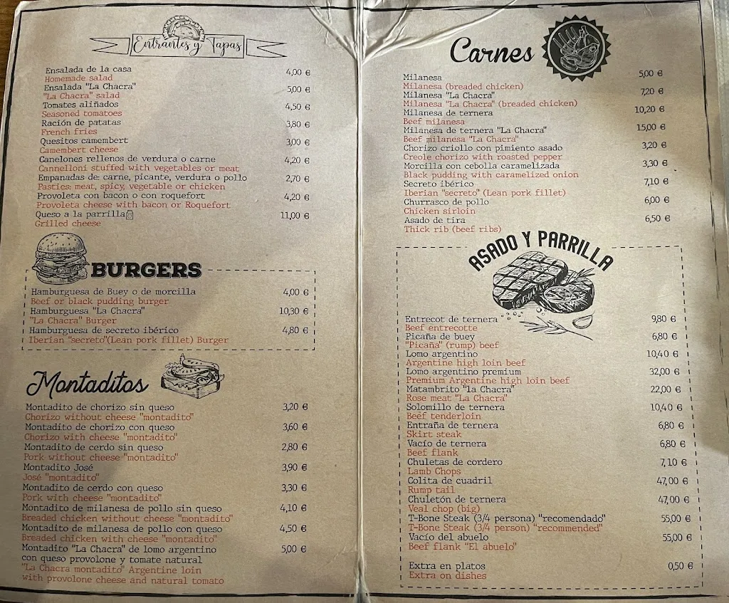 Menu_La Chacra_Línea de la Concepción La_image_2