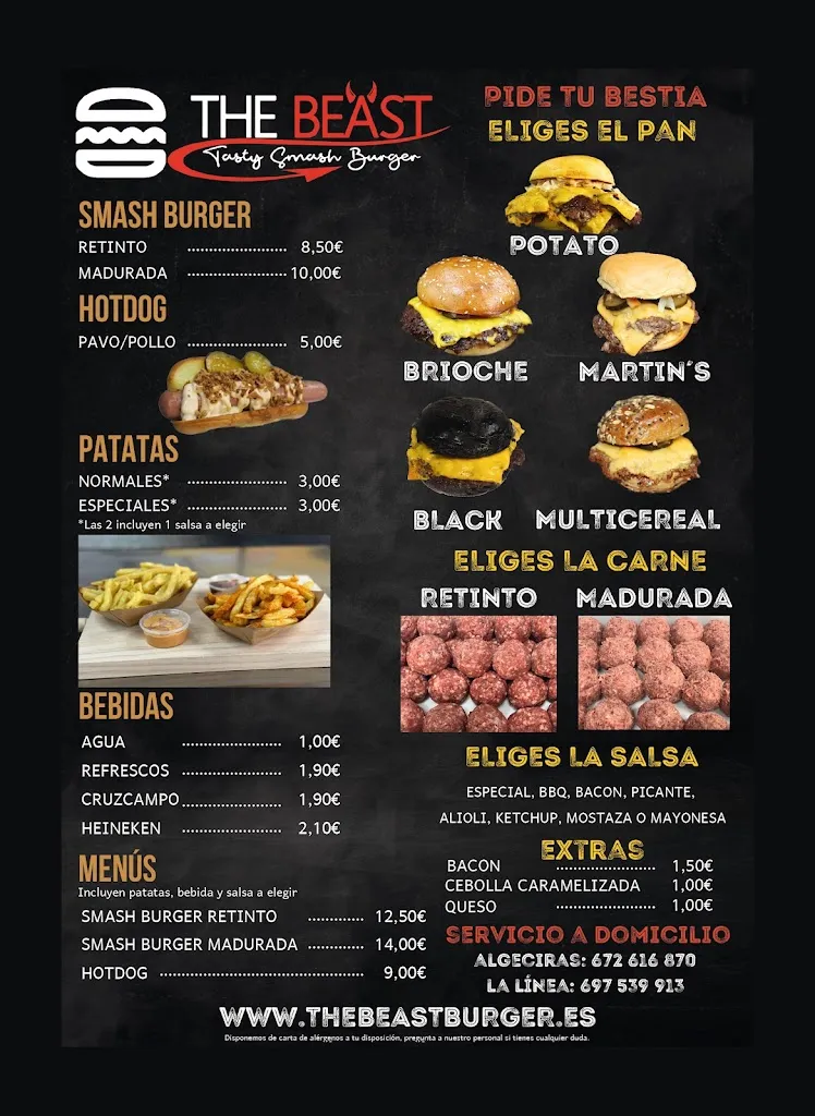 Menu_The Beast Burger La Línea_Línea de la Concepción La_image_1