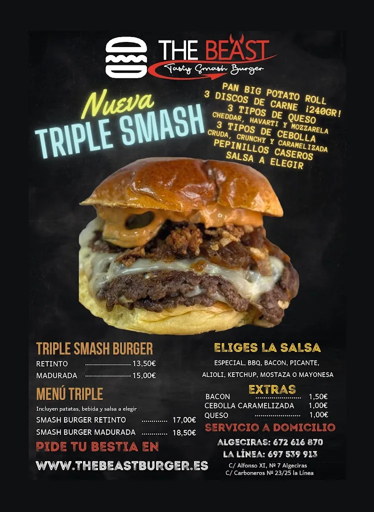 Menu_The Beast Burger La Línea_Línea de la Concepción La_image_2