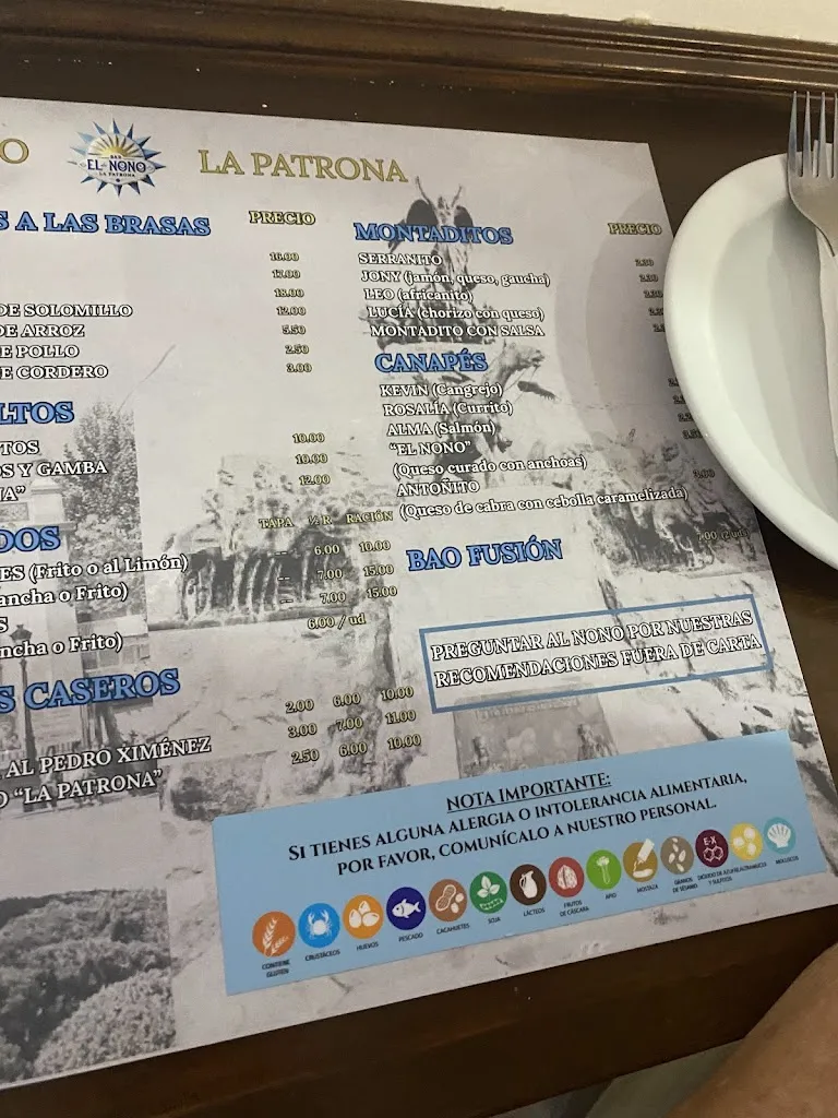 Menu_Restaurante El Uruguayo_Línea de la Concepción La_image_1