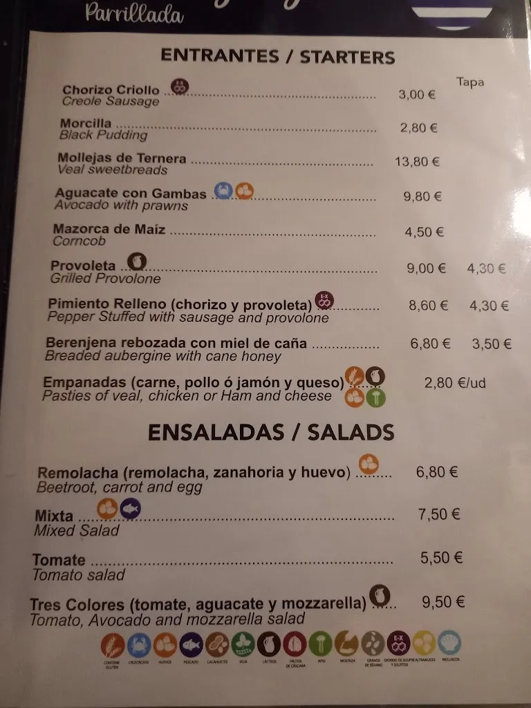 Menu_Restaurante El Uruguayo_Línea de la Concepción La_image_2