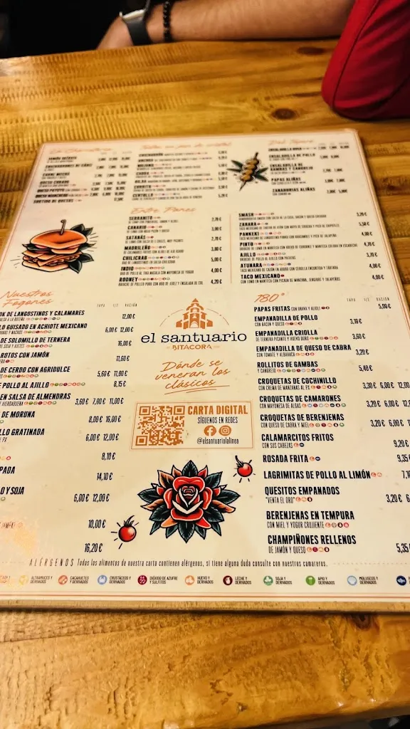 Menu_El Santuario by Bitácora_Línea de la Concepción La_image_1