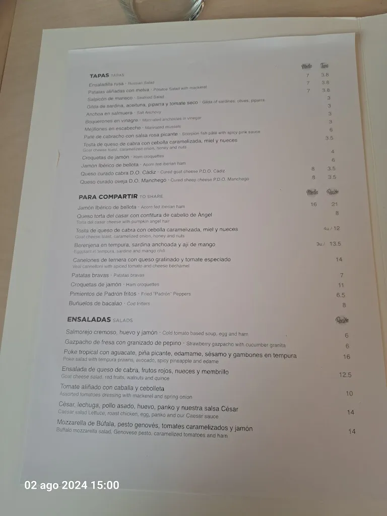 Menu_Restaurante La Cruz Blanca_Jerez de la Frontera_image_3