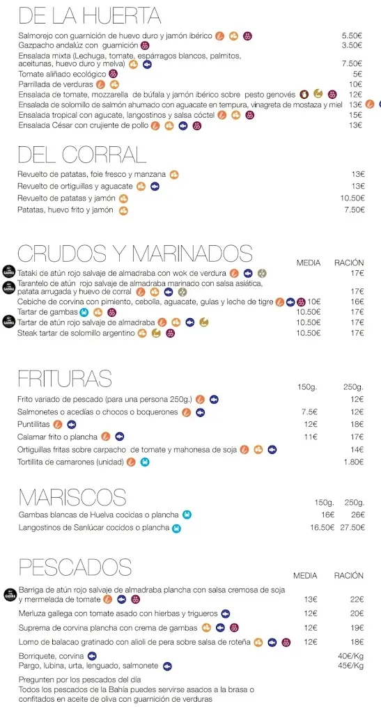 Menu_Bar & Restaurante Albores_Jerez de la Frontera_image_2