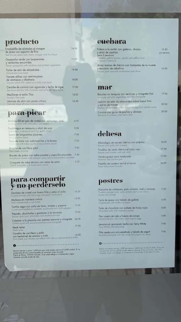 Menu_Restaurante Albalá_Jerez de la Frontera_image_1