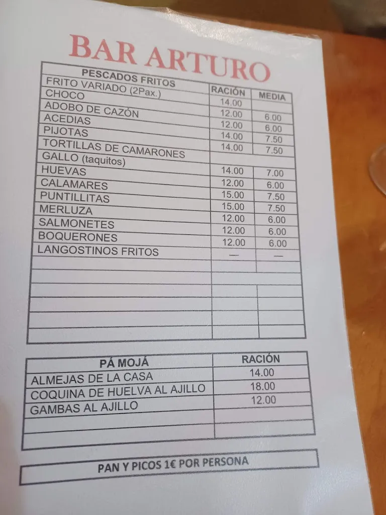 Menu_Bar Arturo_Jerez de la Frontera_image_2