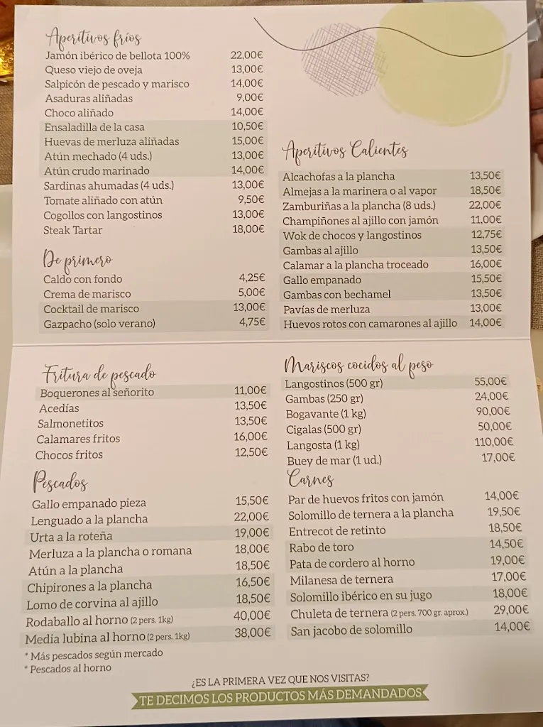 Menu_Restaurante La Tasca_Jerez de la Frontera_image_2