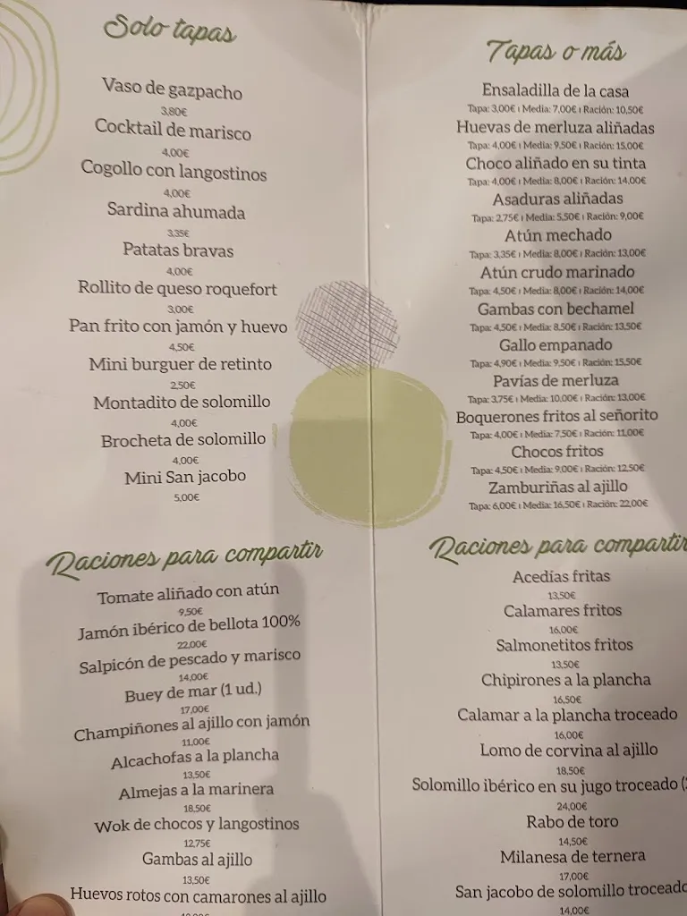 Menu_Restaurante La Tasca_Jerez de la Frontera_image_3