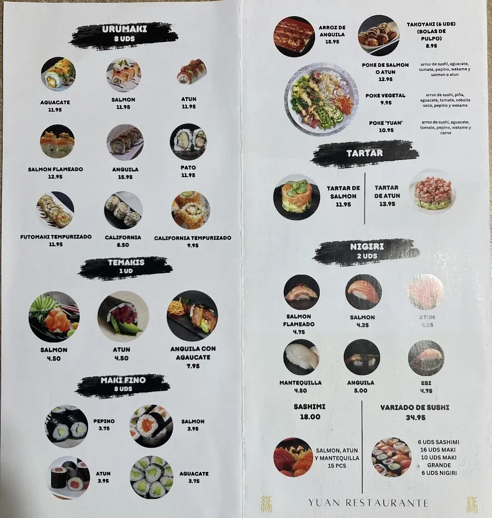 Menu_Yuan Restaurante_Jerez de la Frontera_image_1