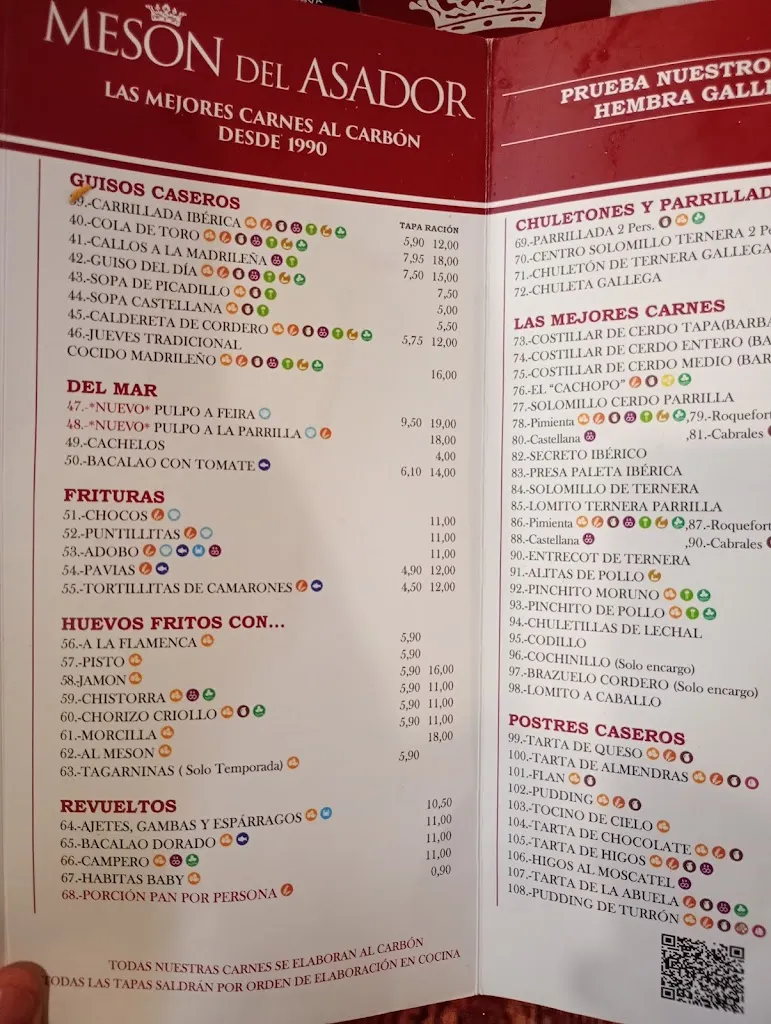 Menu_Mesón del Asador_Jerez de la Frontera_image_1