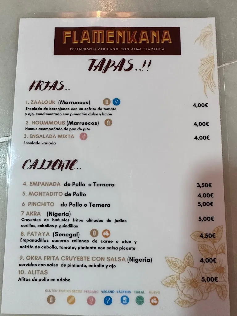 Menu_Flamenkana_Jerez de la Frontera_image_1