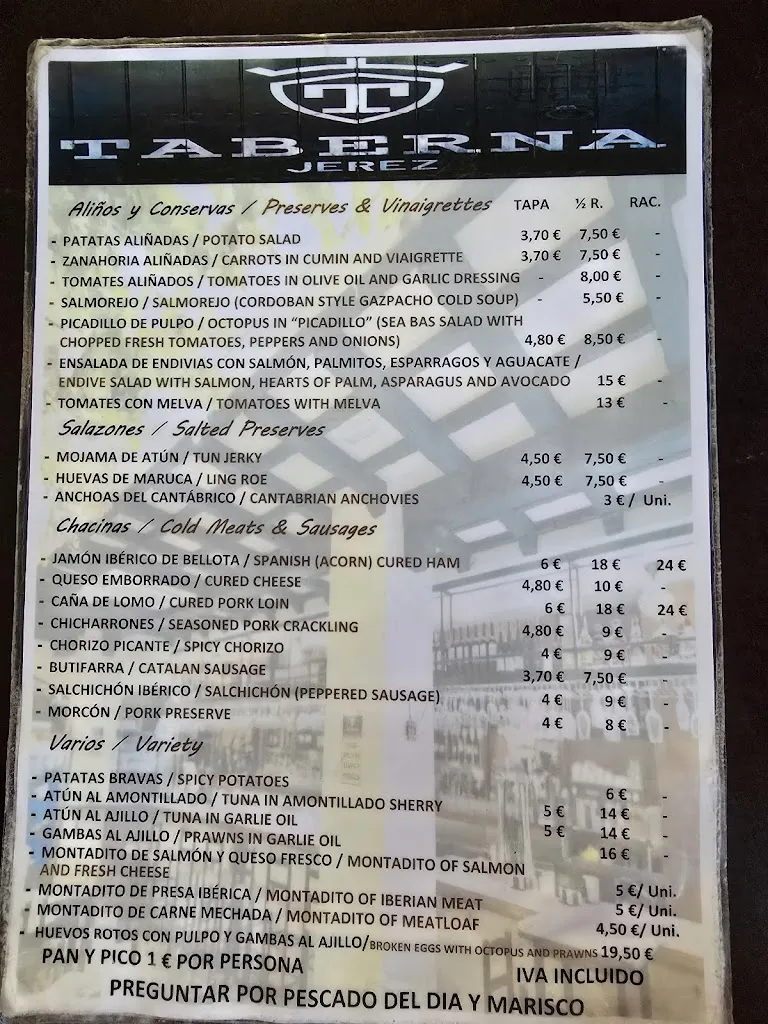 Menu_Taberna Jerez_Jerez de la Frontera_image_3