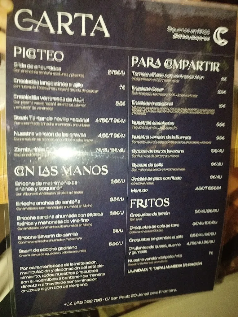 Menu_CHICUELO_Jerez de la Frontera_image_4