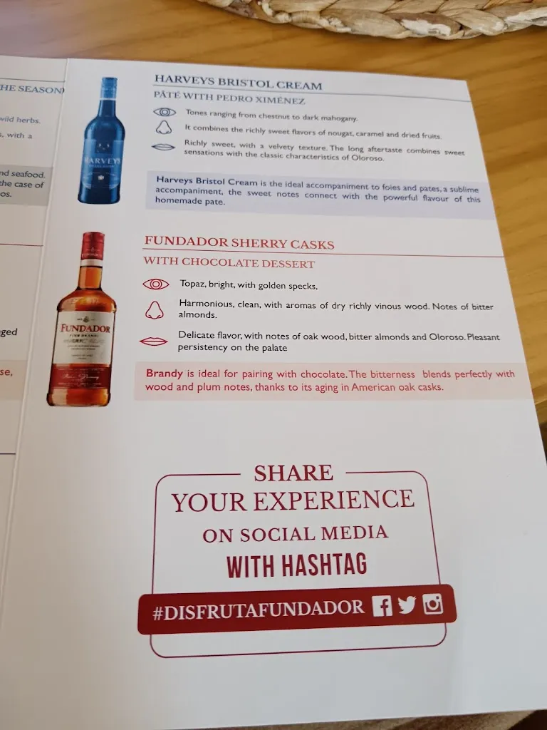 Menu_Casa Fundador Restaurante_Jerez de la Frontera_image_1