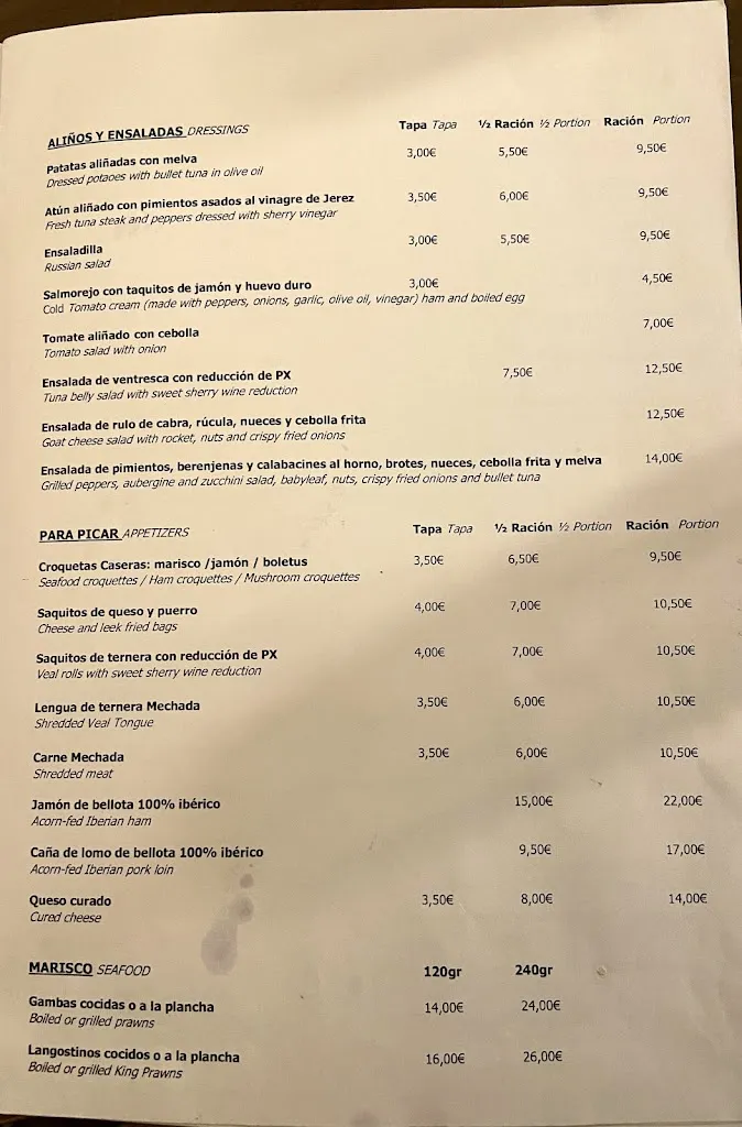 Bar Juanito_Jerez de la Frontera_menu_image_1