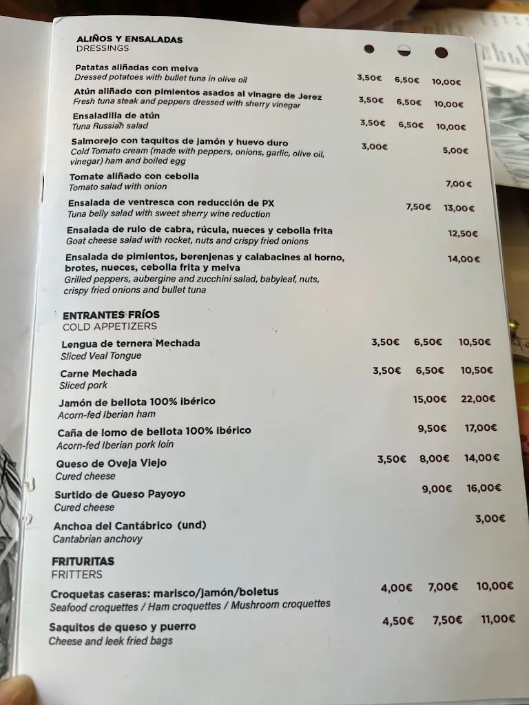 Menu_Bar Juanito_Jerez de la Frontera_image_3