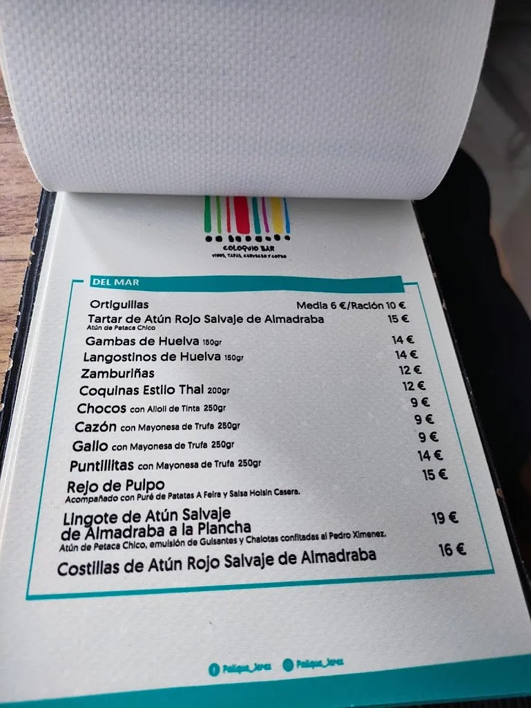 Palique Coloquio Bar_Jerez de la Frontera_menu_image_1