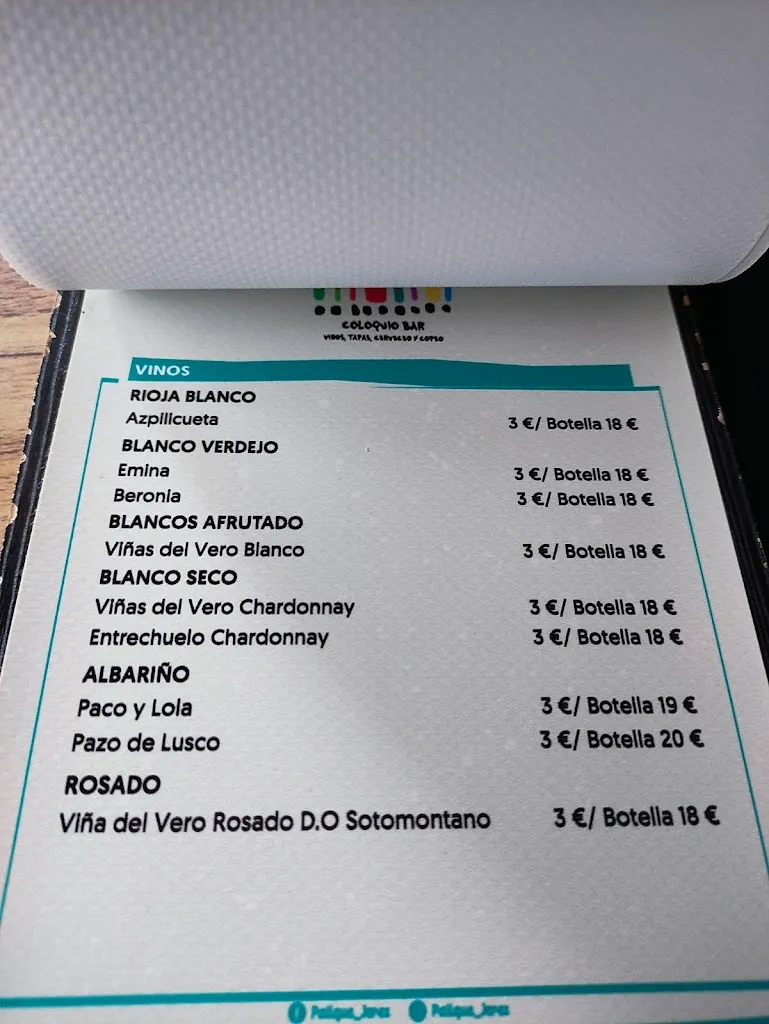 Menu_Palique Coloquio Bar_Jerez de la Frontera_image_3