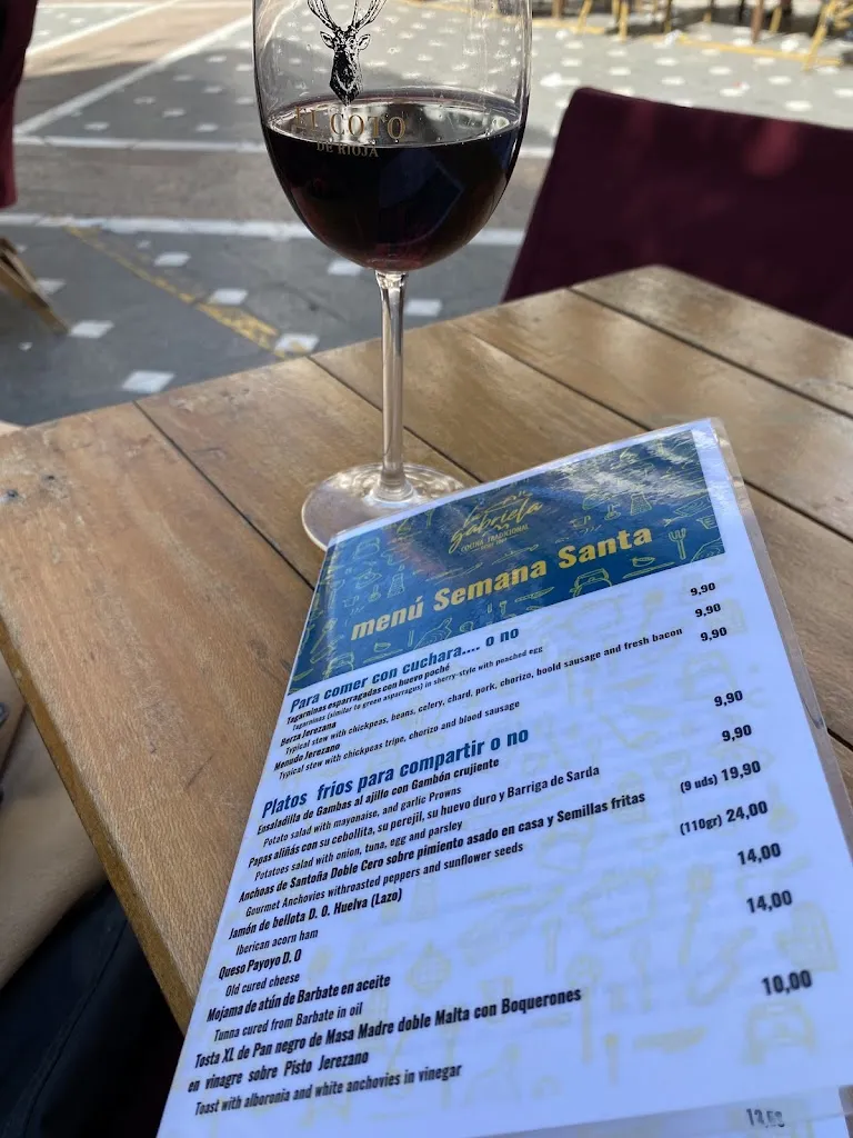 Menu_La Gabriela_Jerez de la Frontera_image_1