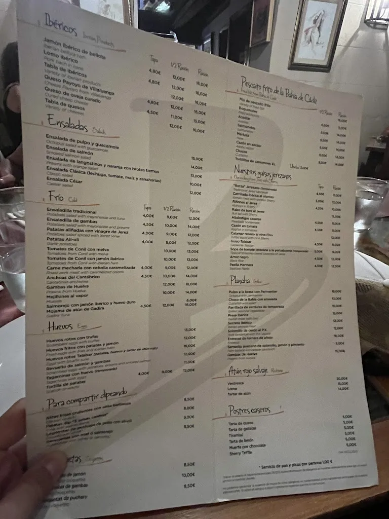 Menu_Tala Bar_Jerez de la Frontera_image_4