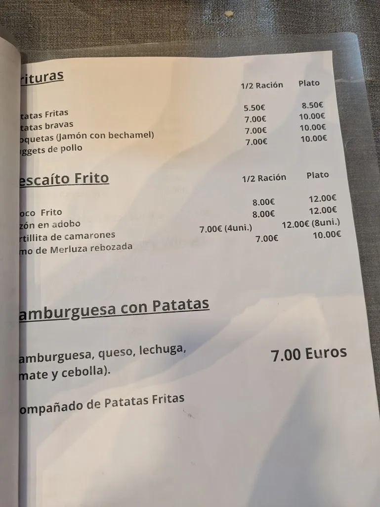Menu_Tabanco Cruz Vieja_Jerez de la Frontera_immagine_1