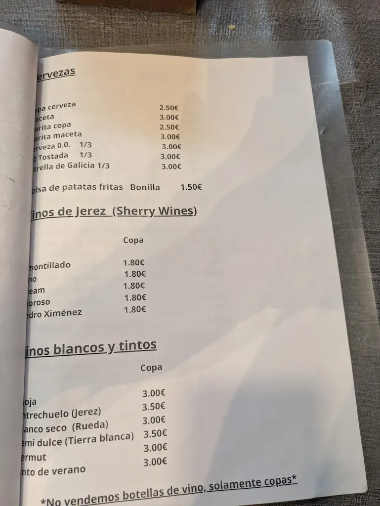 Menu_Tabanco Cruz Vieja_Jerez de la Frontera_immagine_4