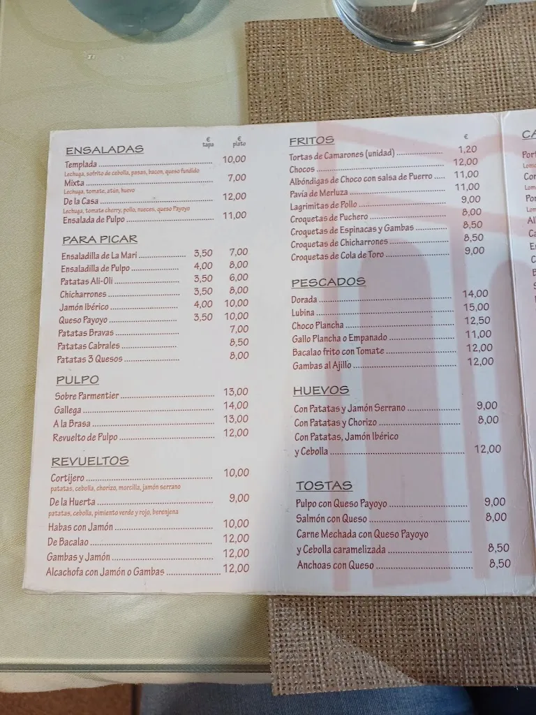 Menu_Antonio Portal_Jerez de la Frontera_image_1