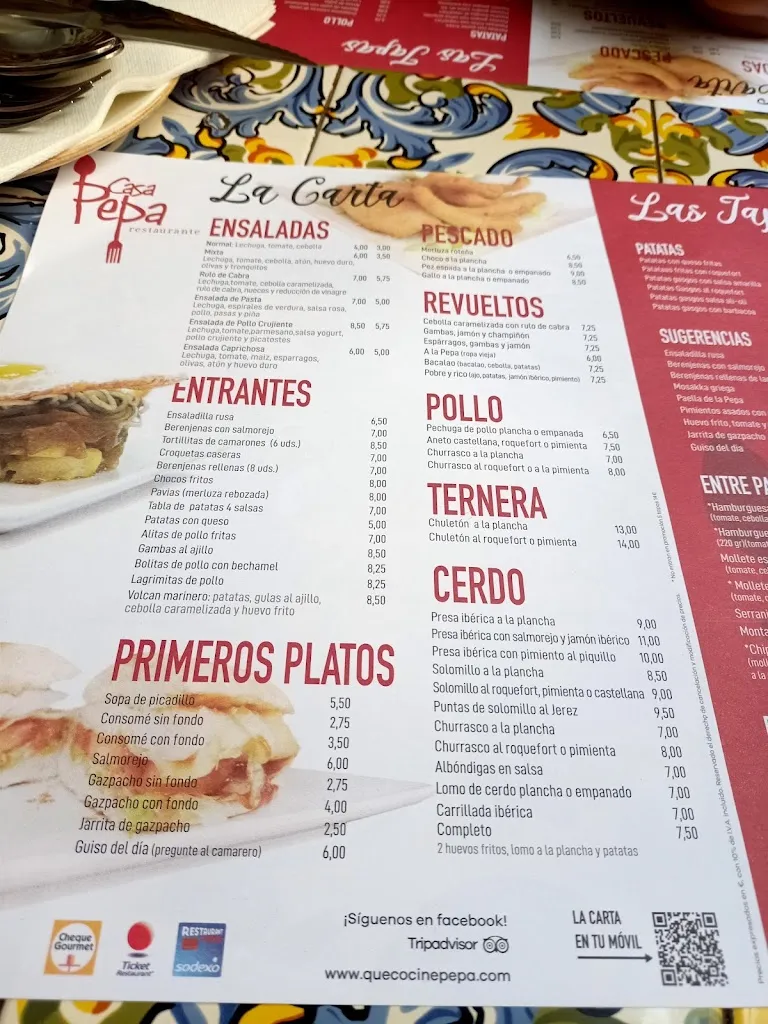 Menu_Restaurante Casa Pepa_Jerez de la Frontera_image_3