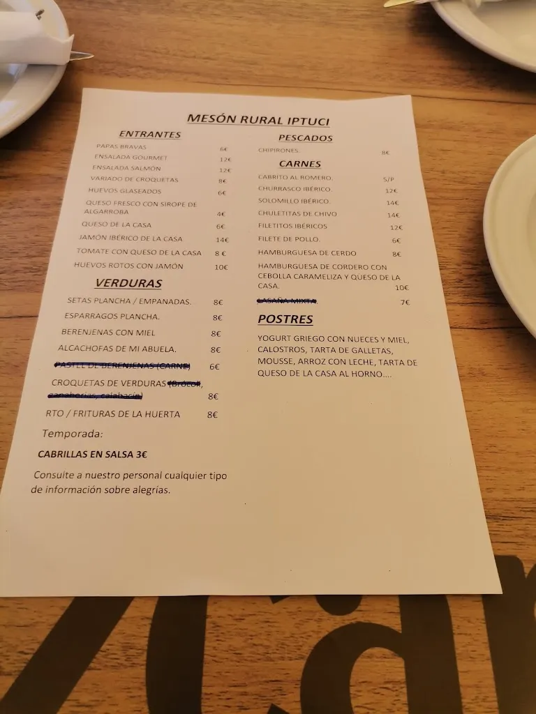 Menu_Mesón Rural Iptuci_Prado del Rey_image_4