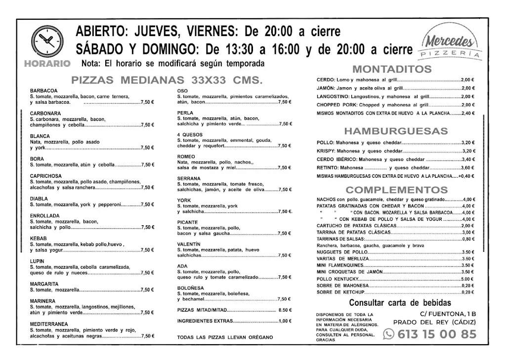 Menu_Pizzería Mercedes_Prado del Rey_image_2