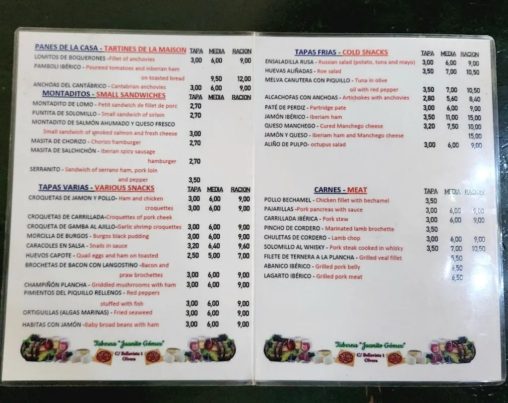Menu_Taberna Juanito Gómez_Olvera_image_1