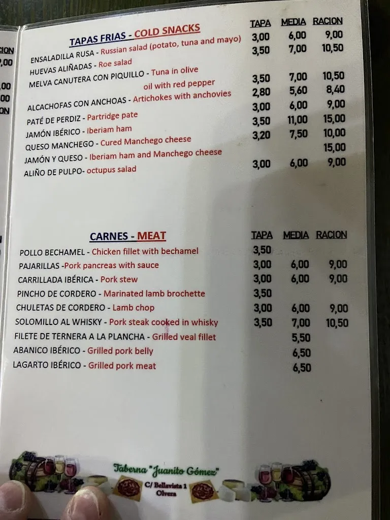 Menu_Taberna Juanito Gómez_Olvera_image_3