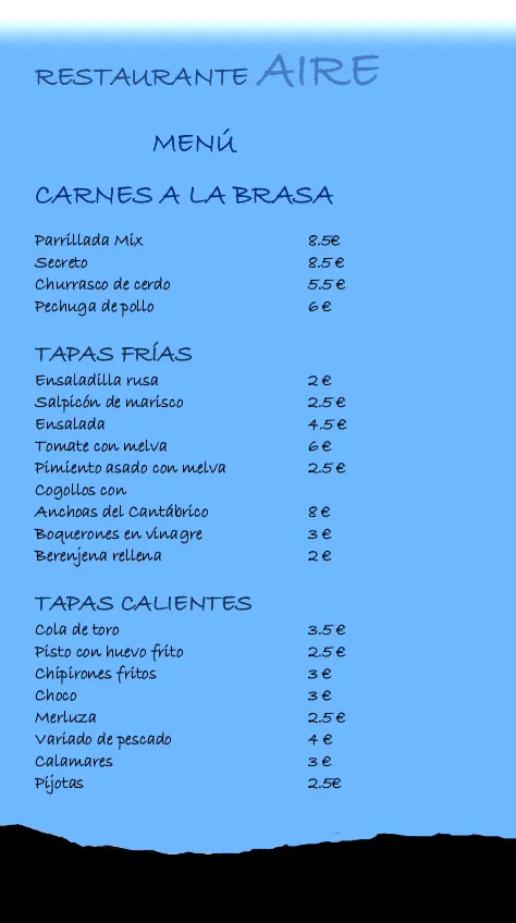 Menu_Bar Pimentel/restaurante Aire_Olvera_image_1
