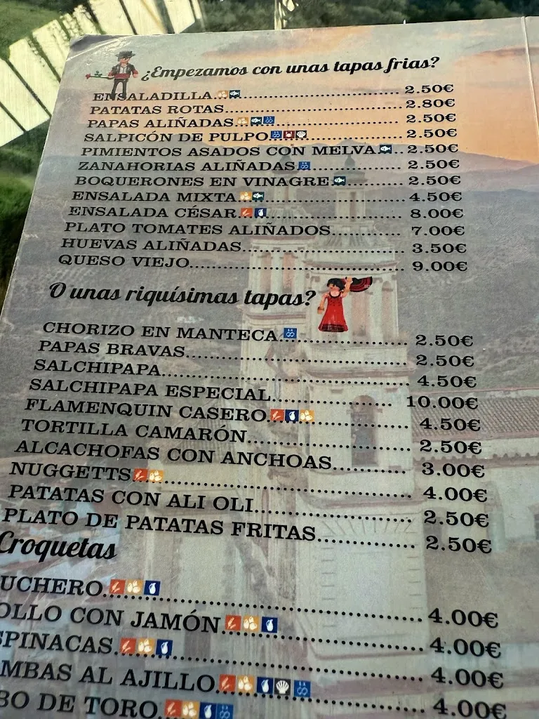 Menu_Bar La Noria_Olvera_image_1