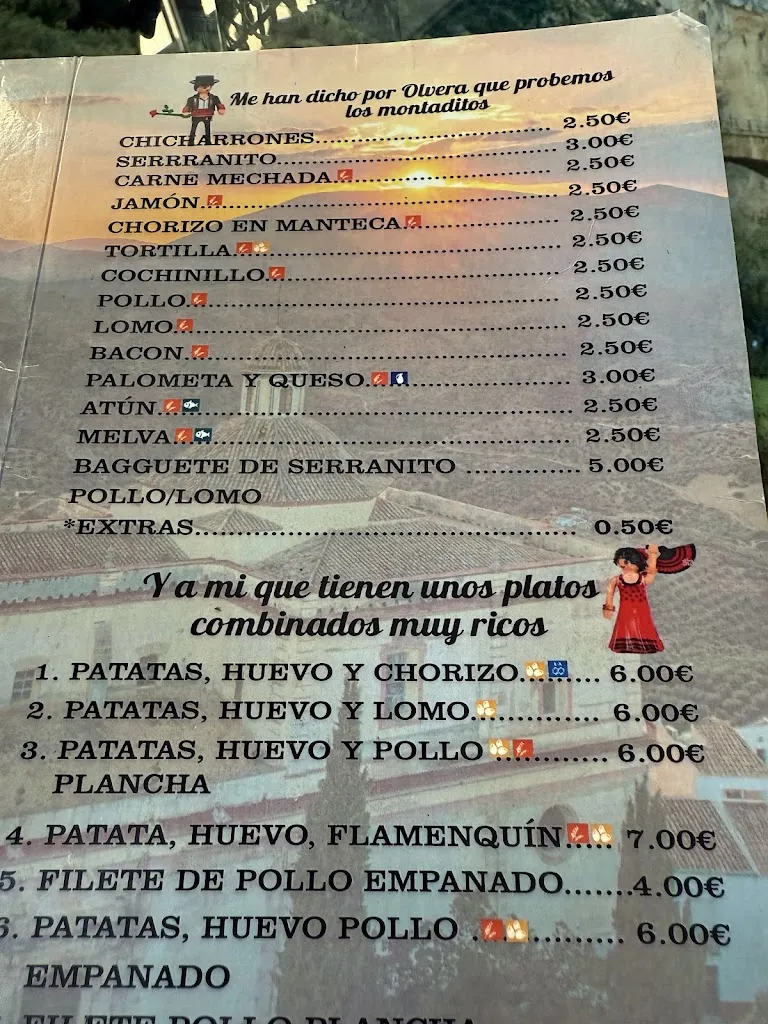 Menu_Bar La Noria_Olvera_image_2
