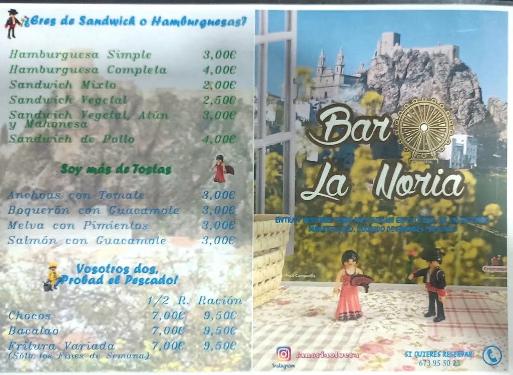 Menu_Bar La Noria_Olvera_image_4