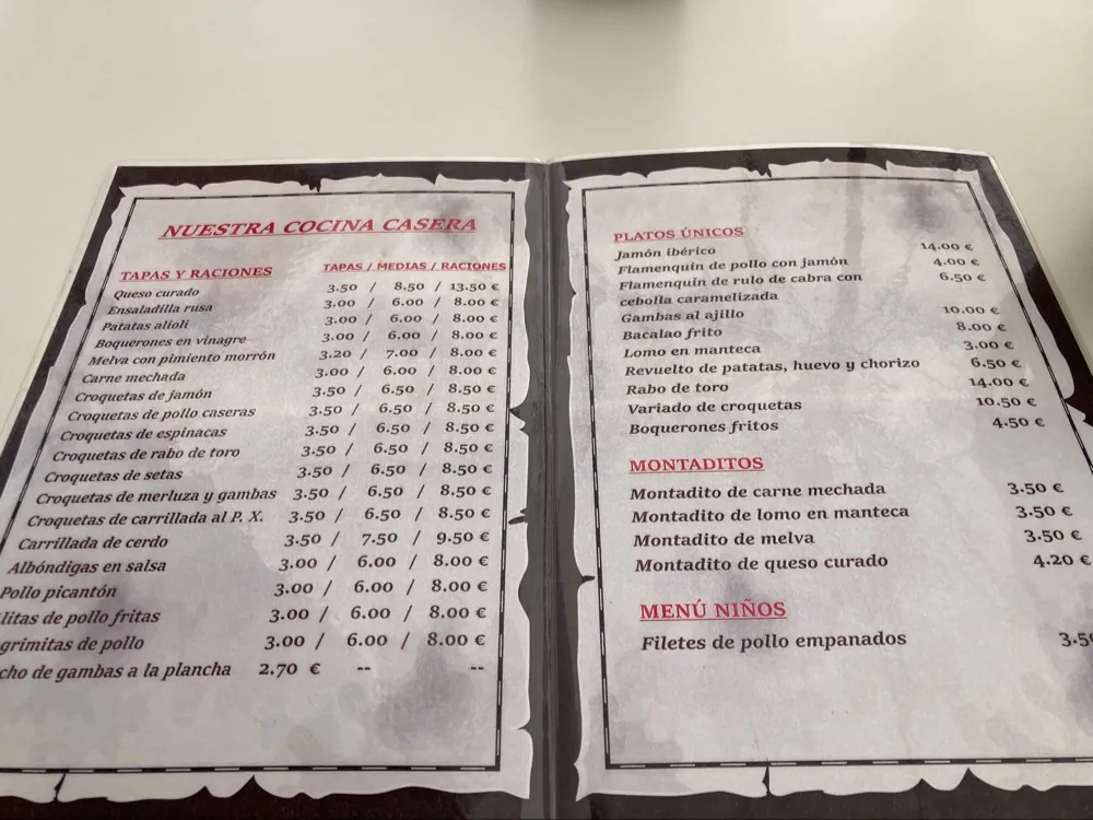 Menu_Bar La Plaza_Olvera_immagine_4