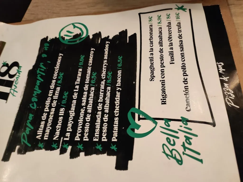 Menu_La Cervecería de 118_Olvera_image_3