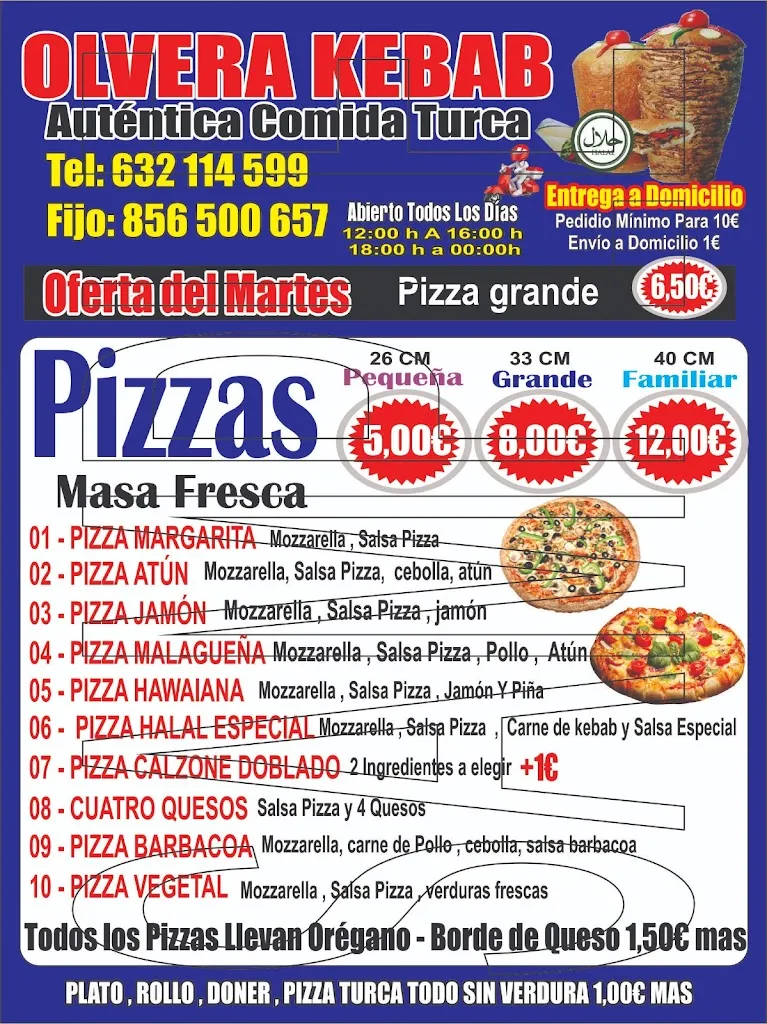 Menu_Olvera Kebab Y Pizzería_Olvera_image_2