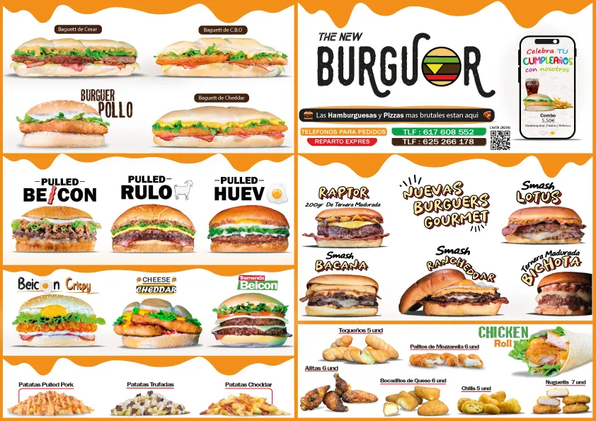Menu_The New Burguer_Puerto Serrano_image_1
