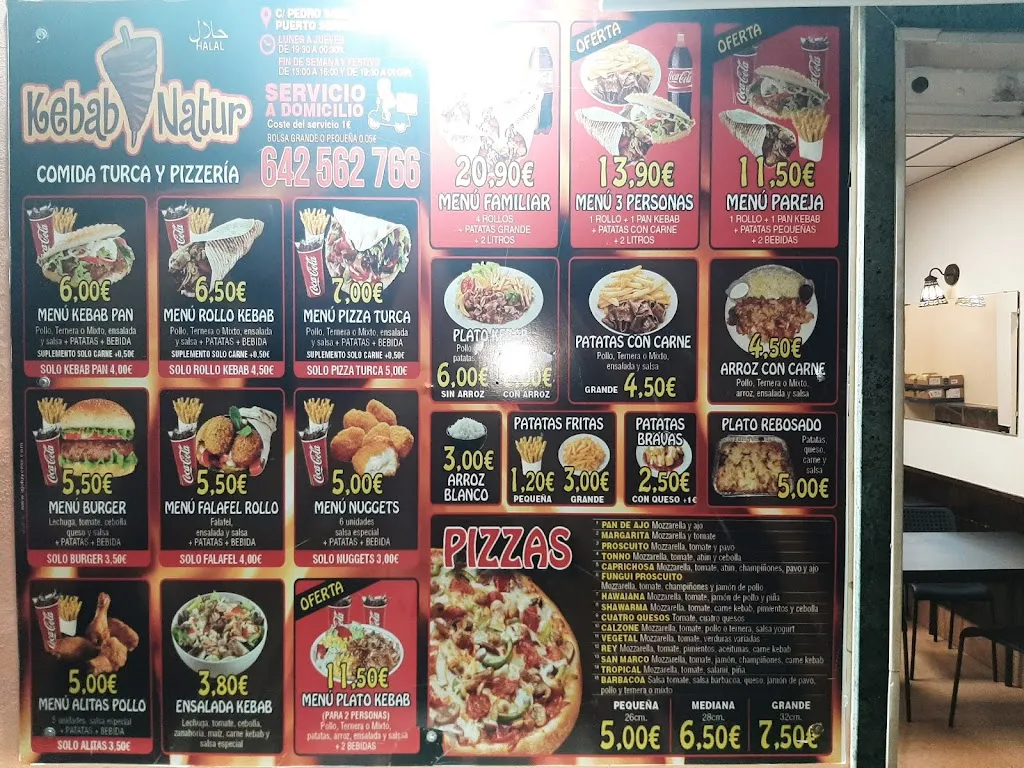 Menu_NATUR KEBAB PUERTO SERRANO_Puerto Serrano_image_1