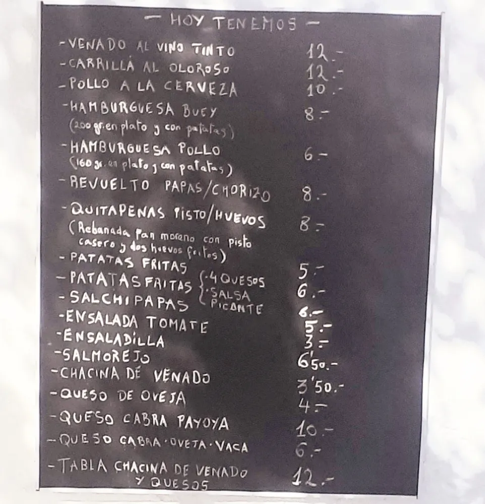 Menu_VENTA DE TEMPUL_San José del Valle_image_2
