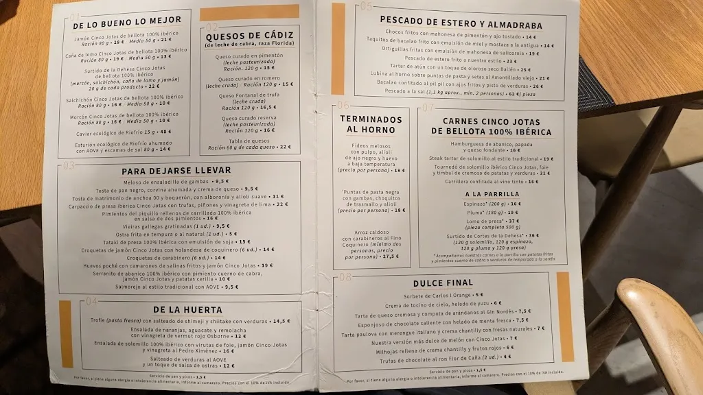 Menu_Toro tapas_Puerto de Santa María El_image_3