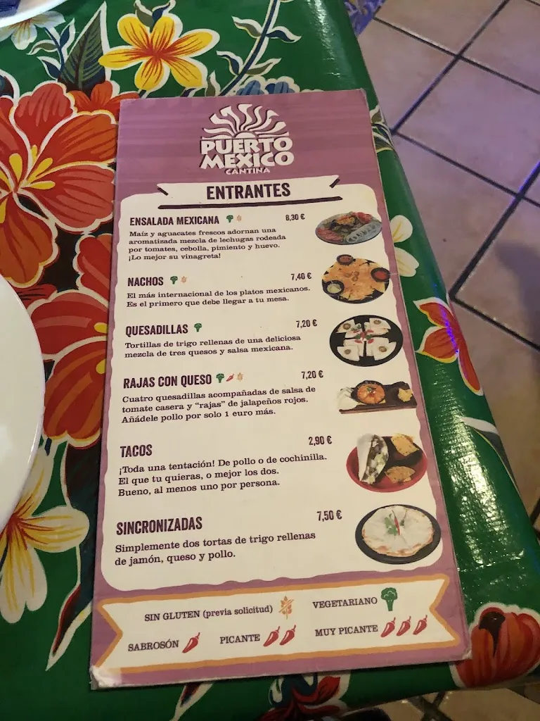 Menu_Cantina Puerto México_Puerto de Santa María El_image_1