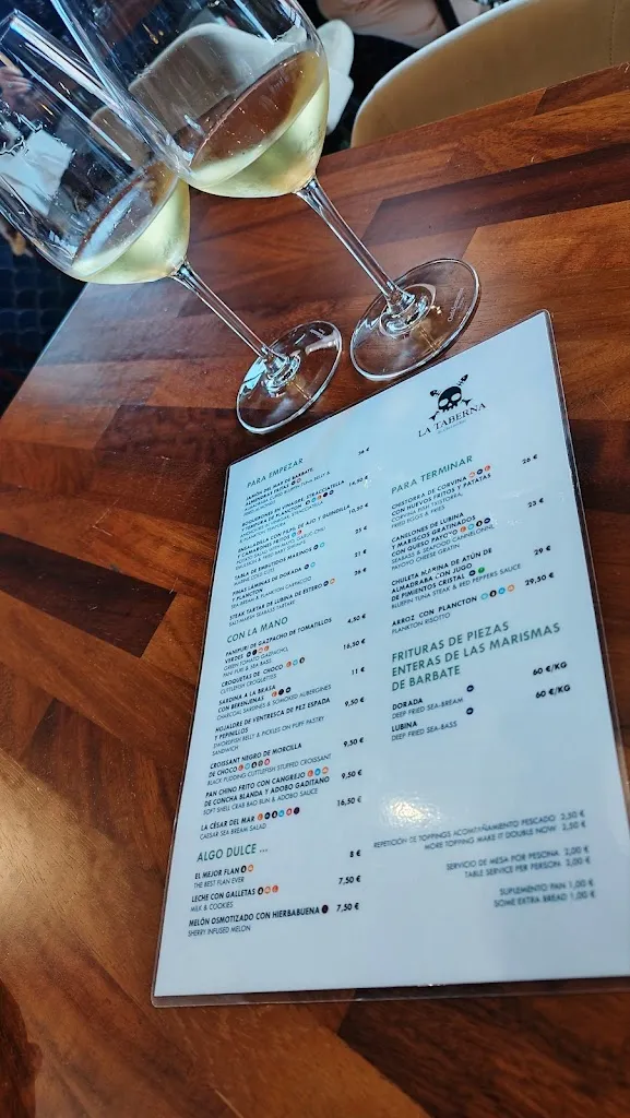 Menu_La Taberna del Chef del Mar_Puerto de Santa María El_image_1