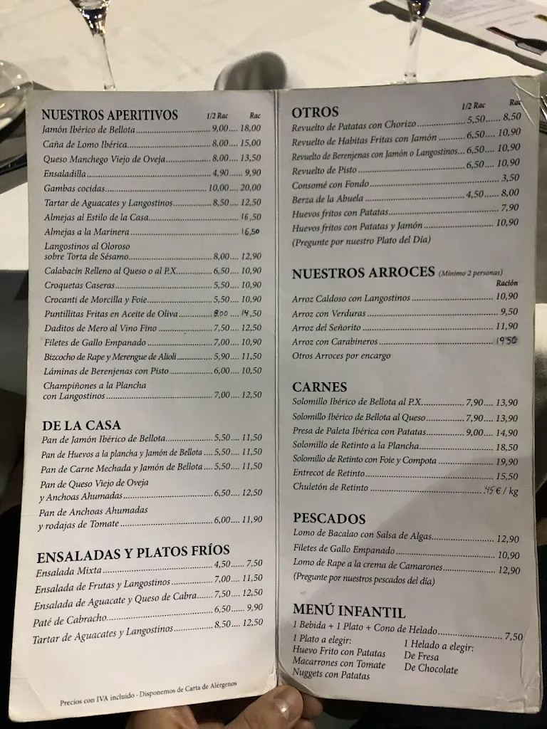 Menu_Restaurante Bar Jamón_Puerto de Santa María El_immagine_4