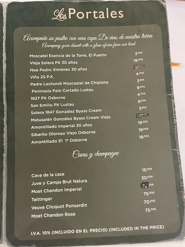 Menu_Restaurante Los Portales_Puerto de Santa María El_immagine_4