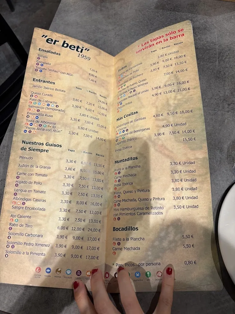 Menu_Bar Er Beti_Puerto de Santa María El_image_3